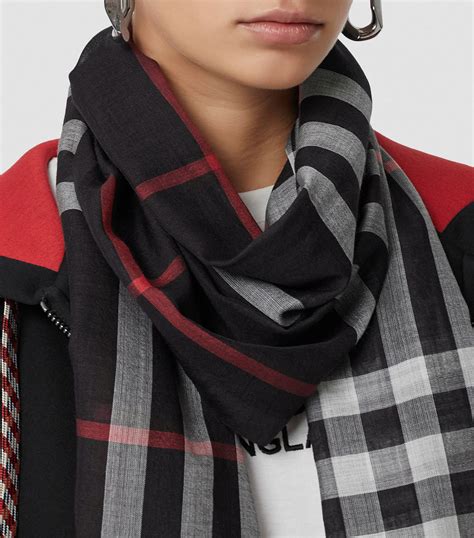 burberry color check wool scarf review|burberry check scarf men.